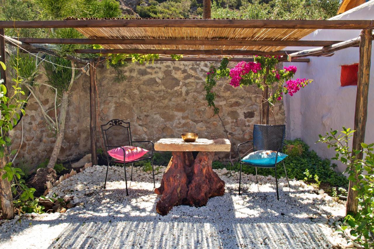Natura Cottages Makrýgialos Exteriör bild
