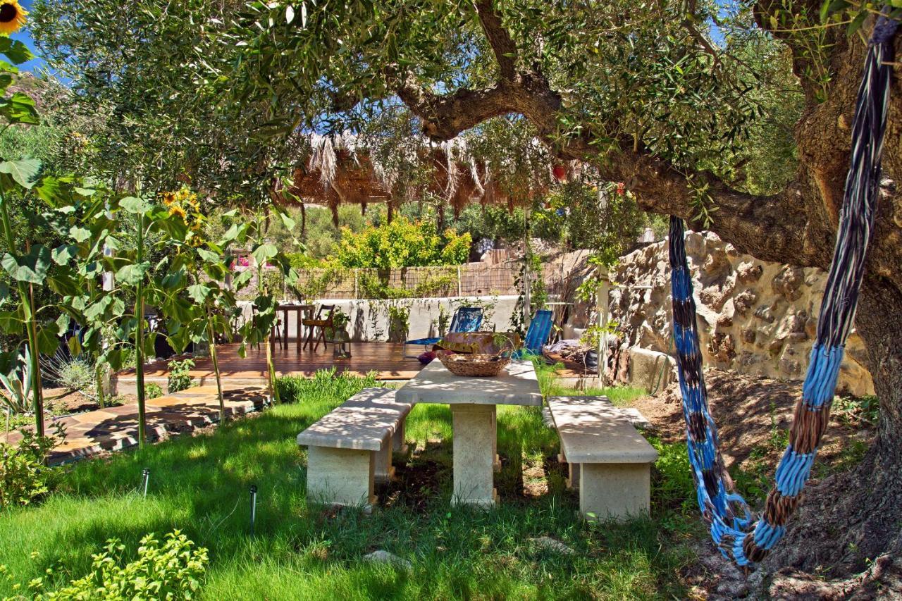 Natura Cottages Makrýgialos Exteriör bild