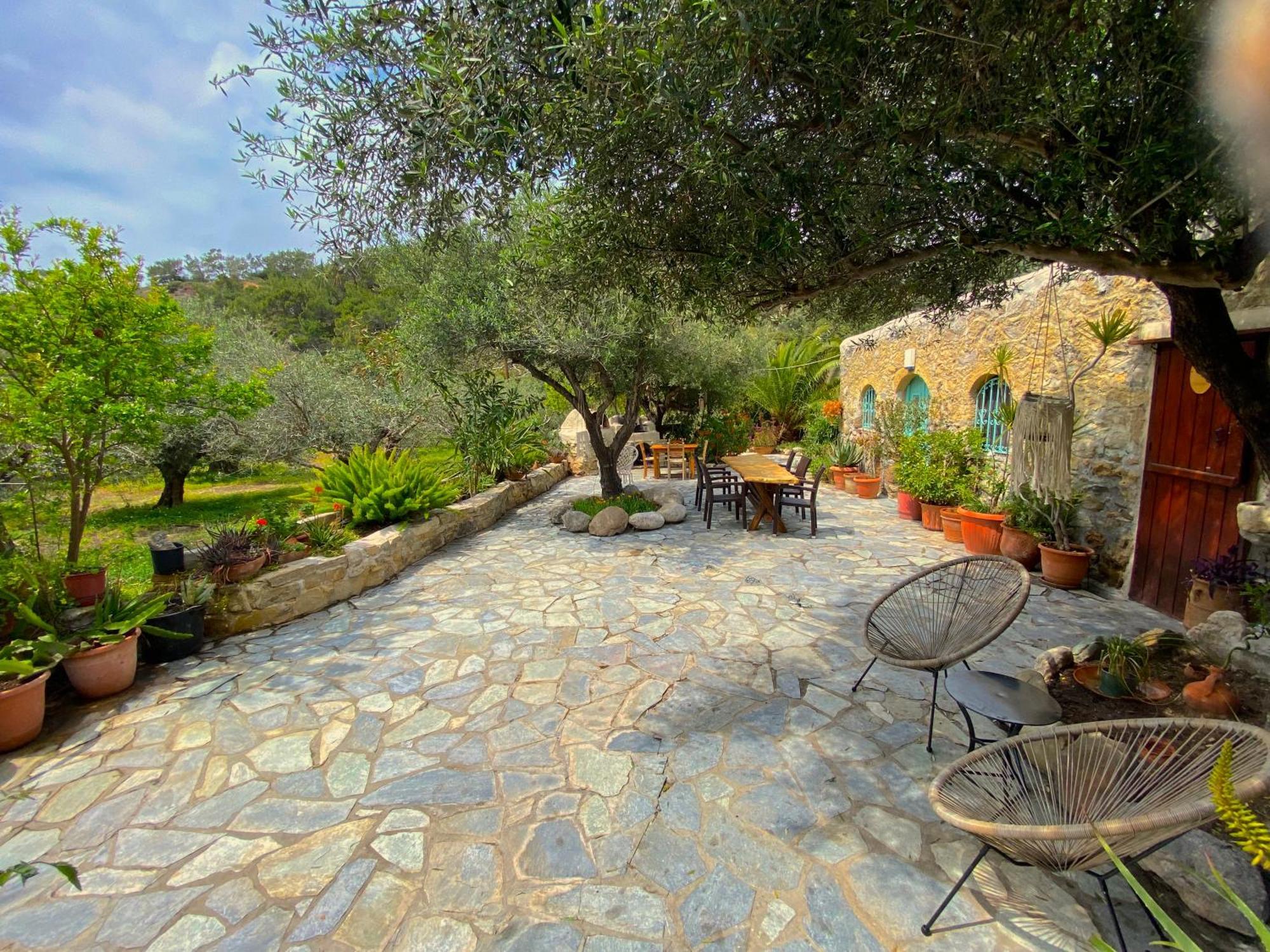 Natura Cottages Makrýgialos Exteriör bild